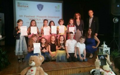 Zdjęcie do VII Festiwal Piosenki Dziecięcej "Wesoła Nutka" 