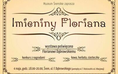 Zdjęcie do Imieniny Floriana Dąbrowskiego