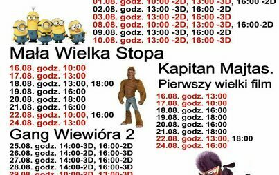 Zdjęcie do ŚOK - Kino wakacyjne dla dzieci w sierpniu