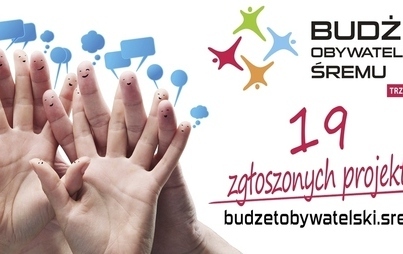 Zdjęcie do 19 projekt&oacute;w zgłoszono do trzeciej edycji Budżetu Obywatelskiego Śremu