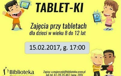 Zdjęcie do Zajęcia przy tabletach