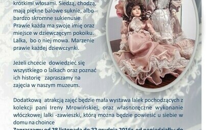 Zdjęcie do Zaczarowany Świat Lalek - Zaproszenie