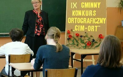 Zdjęcie do IX Gminny Konkurs Ortograficzny &bdquo;GIM-ORT&rdquo;