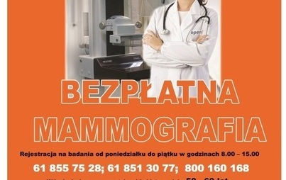 Zdjęcie do Bezpłatna mammografia