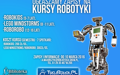 Zdjęcie do Kurs robotyki