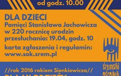 Zdjęcie do XXIV Pomarańczowy Konkurs Recytacji i Prozy