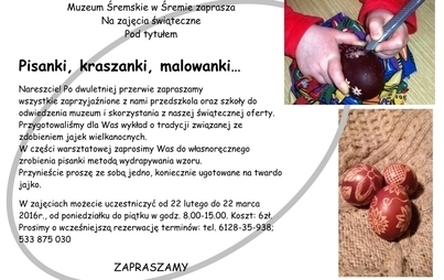Zdjęcie do Pisanki, kraszanki, malowanki