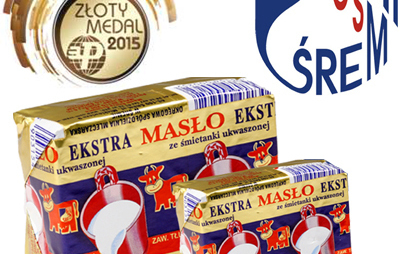 Zdjęcie do Śremskie Masło odznaczone Złotym Medalem MTP