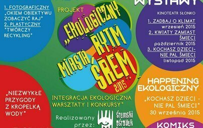 Zdjęcie do Ekologiczny rytm miasta Śrem &ndash; integracja ekologiczna, warsztaty i konkursy