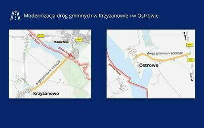 Gmina Śrem przebuduje drogi do Krzyżanowa oraz do Ostrowa