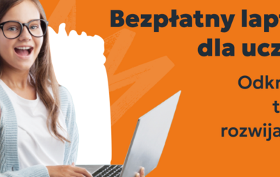 dziewczynka z laptopem