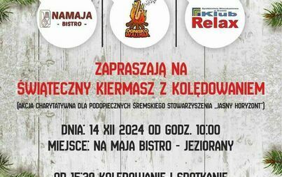 Zdjęcie do Swiąteczny Kiermasz z Kolędowaniem