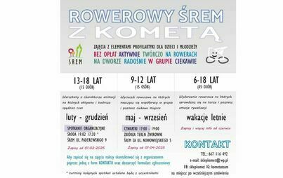 Aktywne Warsztaty Rowerowe z KOMETĄ
