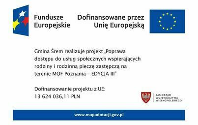 Zdjęcie do Poprawa dostępu do usług społecznych wspierających rodziny i rodzinną pieczę zastępczą na terenie MOF Poznania &ndash; EDYCJA III
