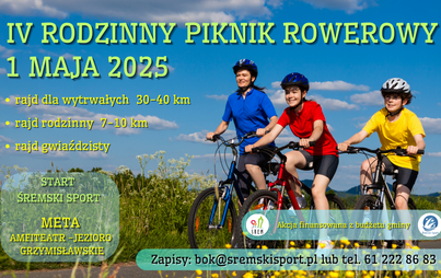 IV Rodzinny Piknik Rowerowy | 1 maja 2025