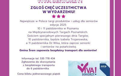 Zdjęcie do Targi VIVA SENIORZY 