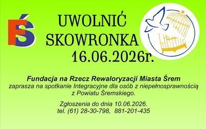Uwolnić Skowronka 2026 – zaproszenie na spotkanie integracyjne | 16 czerwca 2026 r.