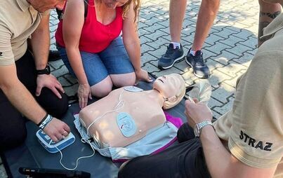 Zdjęcie do Krajowy Trening Pierwszej Pomocy z udziałem mieszkańc&oacute;w gminy Śrem