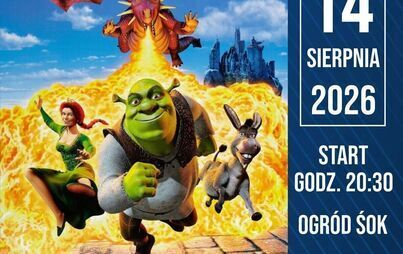 Kino Plenerowe – „Shrek” | 14 sierpnia 2026 r.