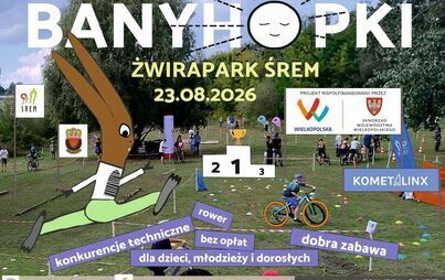 BANYHOPKI 2026 -  – rowerowa zabawa dla całych rodzin 23 sierpnia w Śremie!
