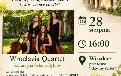 Koncertowy Wirydarz – letnie popołudnie z muzyką