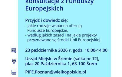 Zdjęcie do Gmina Śrem Punkt Informacyjny Funduszy Europejskich 