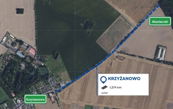 Modernizacja dr&oacute;g minyych w&nbsp;Krzyżanowie i&nbsp;w Ostrowie