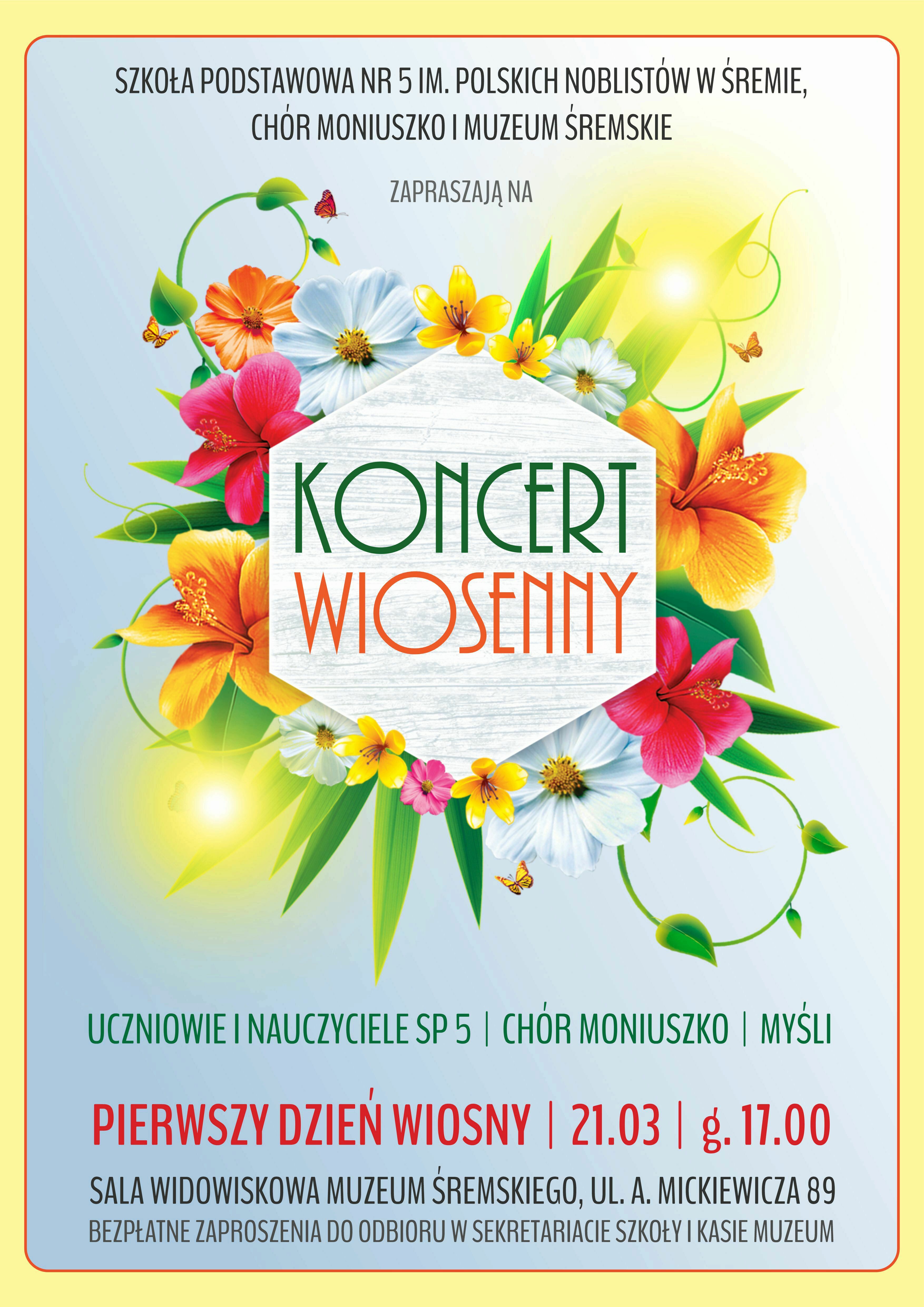 plakat koncertu