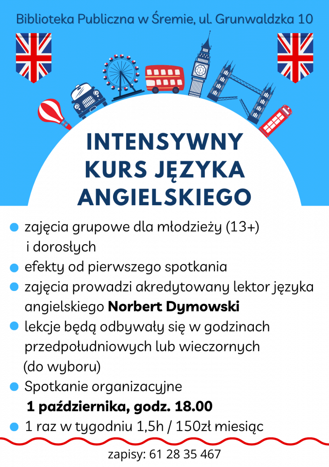 plakat angielski