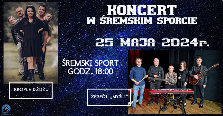 plakat koncertu