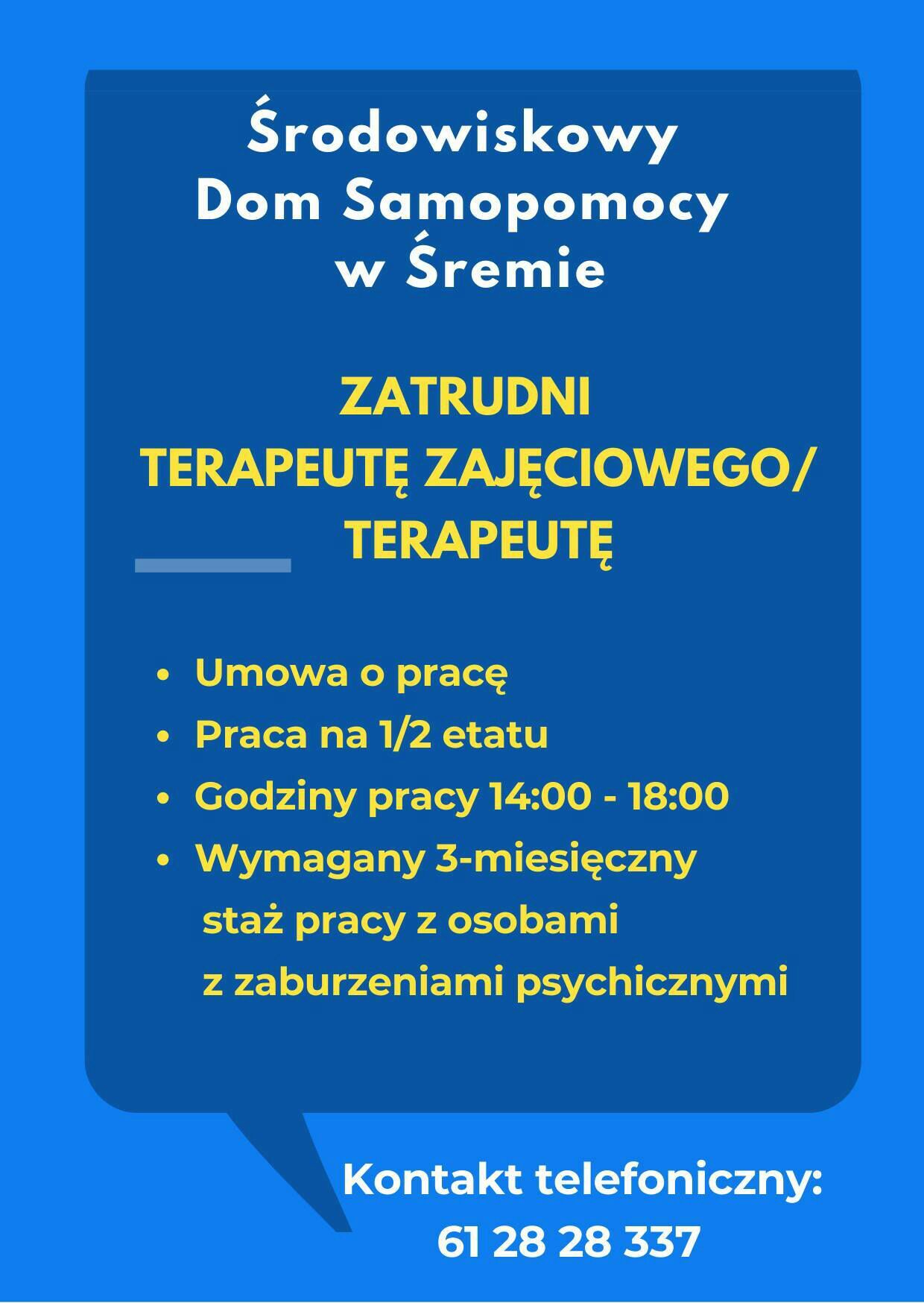 grafika z&nbsp;ogłoszeniem o&nbsp;prace
