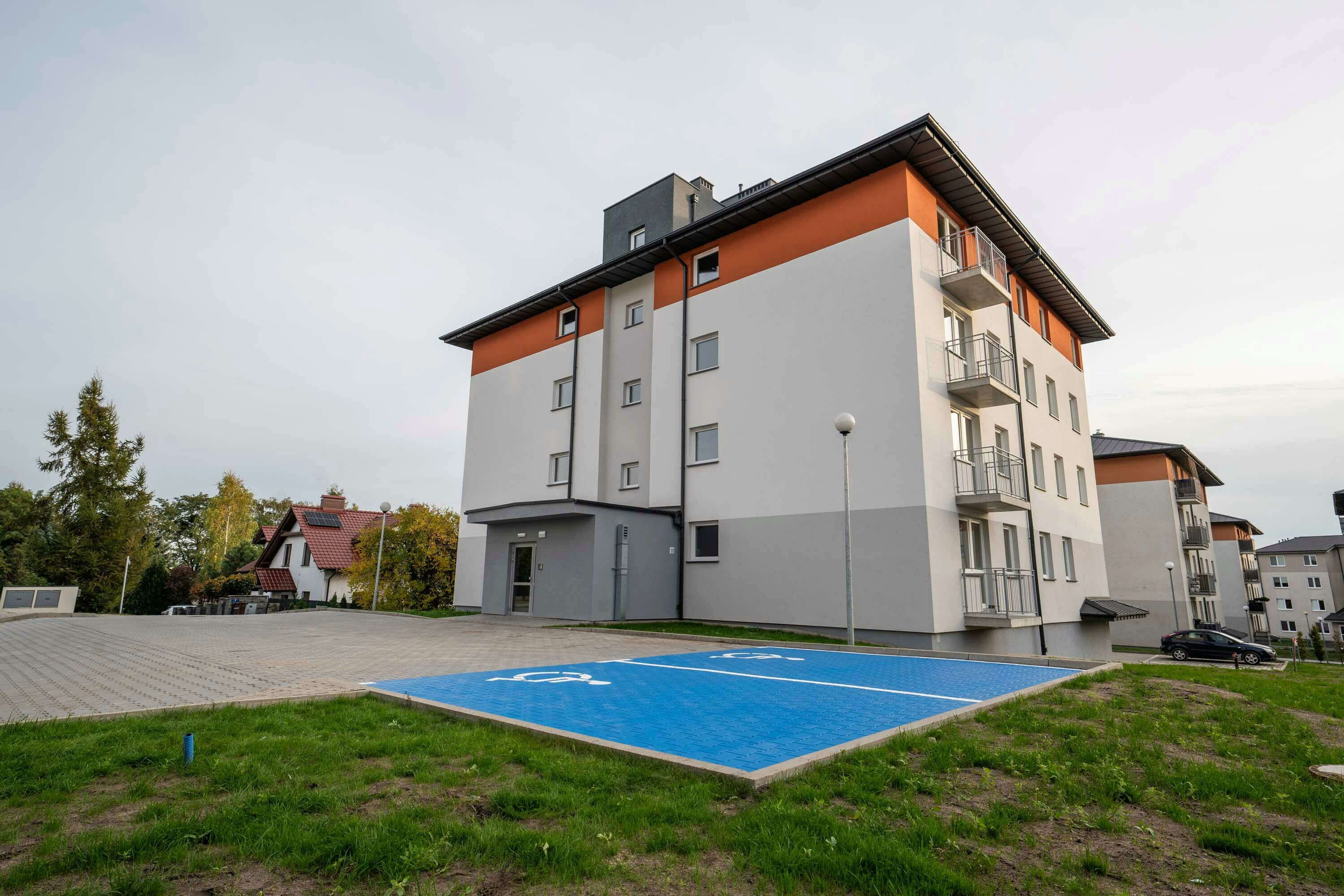 Blok mieszkalny przy ul Żurawiej w&nbsp;Śremie