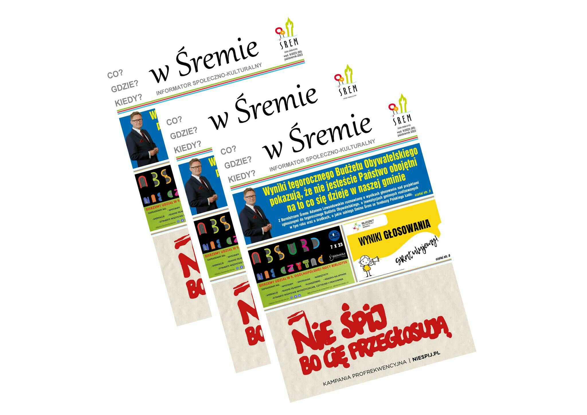 zdjęcie gazety w&nbsp;Śremie