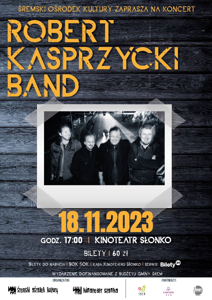 plakat ze zdjęciem Kasprzycki band