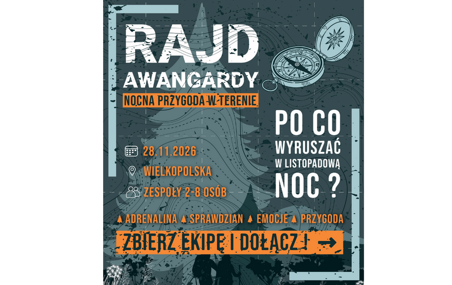 Rajd Awangardy 2026 w Wielkopolsce